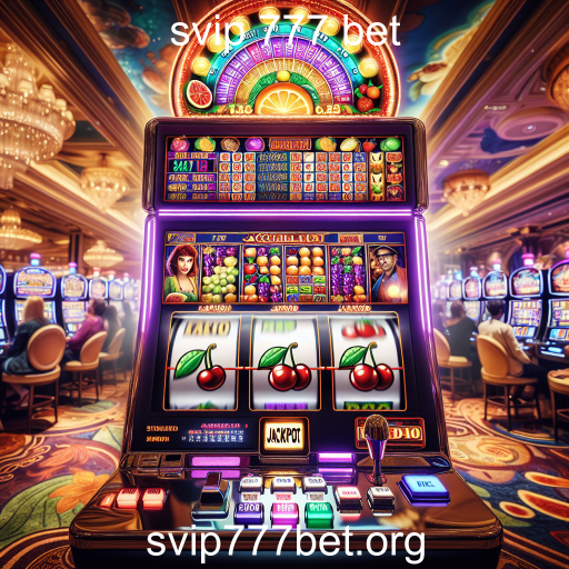 A Emoção dos Jackpots no svip 777 bet